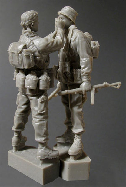 BRAVO *6 35019 VIETNAM WAR 1968 AUSTRALIAN SAS "JUNGLE MAKE UP" (2 FIGURES) 1:35