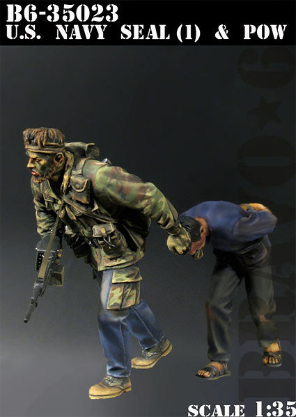 BRAVO *6 35023 VIETNAM WAR U.S. NAVY SEAL (1) & POW 1:35