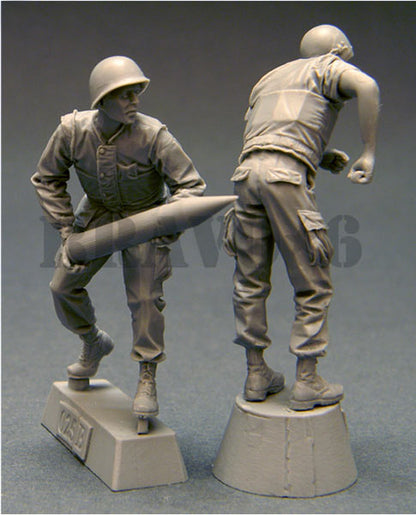 BRAVO *6 35025 VIETNAM WAR 1968 U.S. MARINE CORPS "ONTOS" CREW  1:35