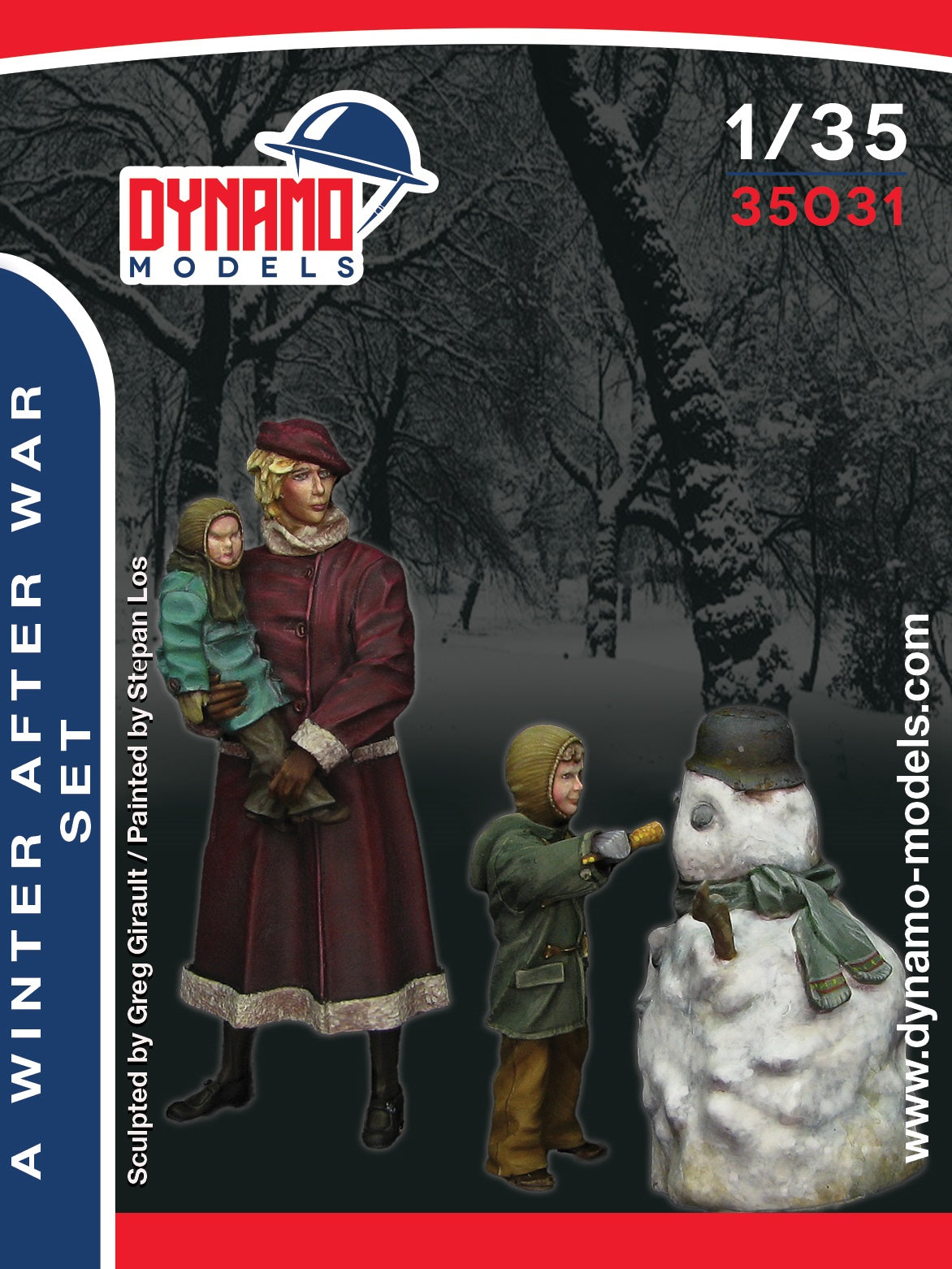 DYNAMO MODEL 1:35 SET 35031 WORLD WAR II CIVILIAN A WINTER AFTER THE WAR