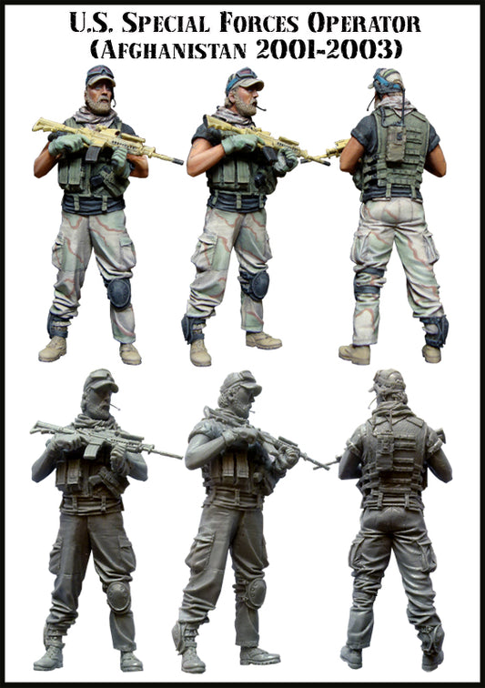 EVOLUTION MINIATURES 1:35 SET EM-35046 US SPECIAL FORCES OPERATOR (2001-2003)