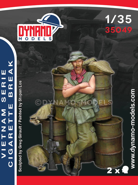DYNAMO MODEL 35049 VIETNAM SERIES U.S.  SOLDIER CIGARETTE BREAK