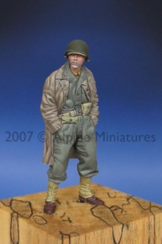 ALPINE MINIATURES 1:35 SET 35051 WWII US TANK CREW (1 FIGURE-2 HEADS)