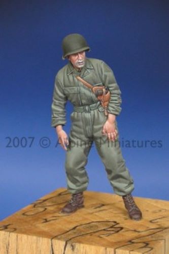 ALPINE MINIATURES 1:35 SET 35052 WWII US TANK CREW #2  (1 FIGURE-2 HEADS)