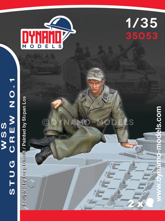DYNAMO MODEL 1:35 SET 35053 WWII GERMAN WSS STUG CREW NO. 1  (1 FIGURE)