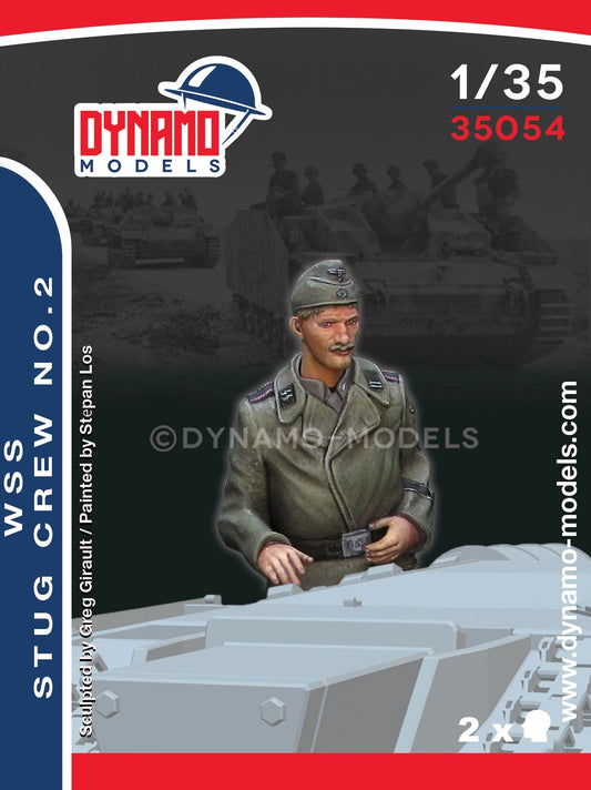 DYNAMO MODEL 1:35 SET 35054 WWII GERMAN WSS STUG CREW NO. 2  (1 FIGURE)