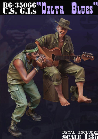 BRAVO *6 35066 VIETNAM WAR U.S.  G.I.'s "DELTA BLUES" (2 FIGURES) 1:35