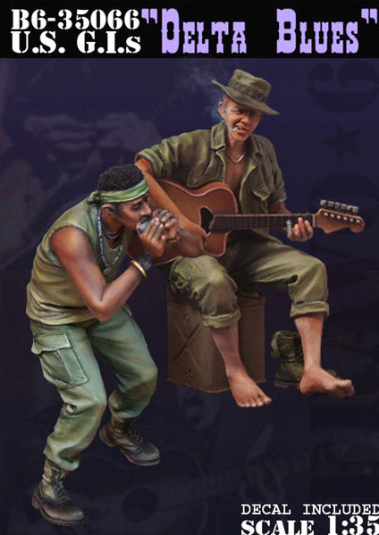 BRAVO *6 35066 VIETNAM WAR U.S.  G.I.'s "DELTA BLUES" (2 FIGURES) 1:35