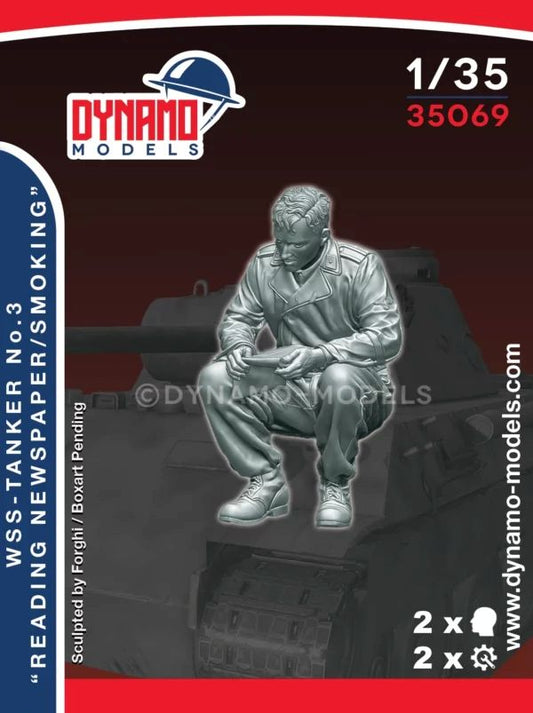 DYNAMO MODEL 35069 WORLD WAR II GERMAN WSS PANTHER CREW NO. 3 (1 FIGURE)