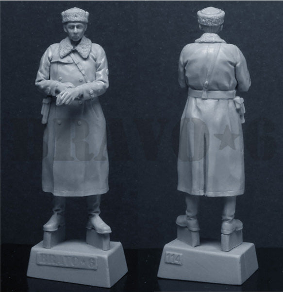 BRAVO *6 35114 WORLD WAR II RUSSIAN MAJOR NKVD STATE SECURITY-WINTER (1 FIGURE)