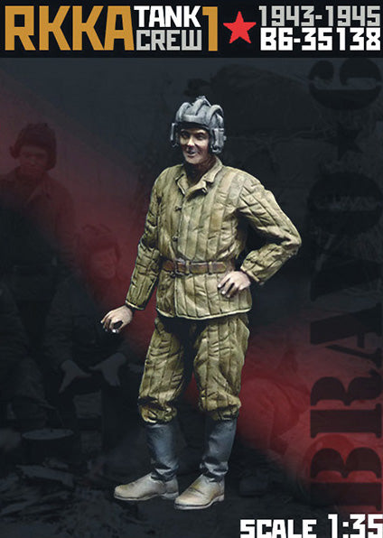 BRAVO *6 35138 WORLD WAR II RUSSIAN RKKA TANK CREW (1) 1943-1945 (1 FIGURE)