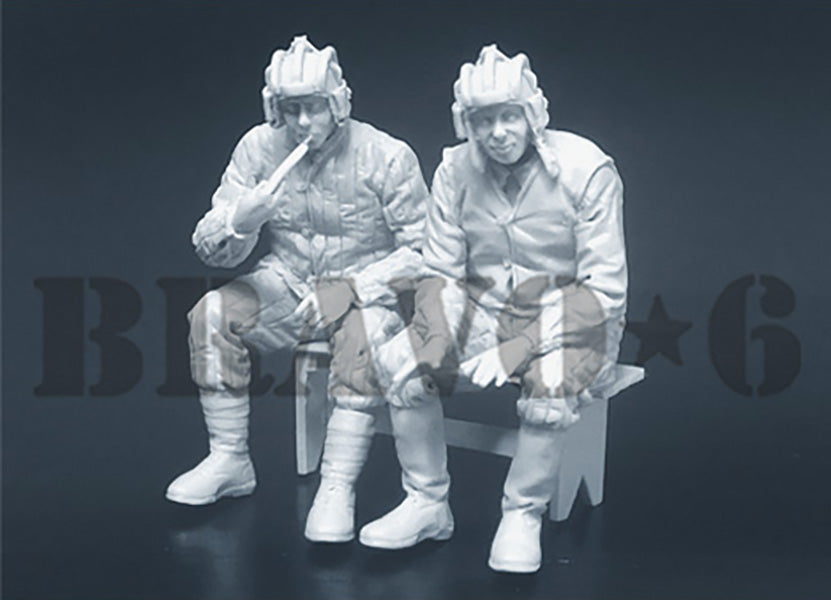 BRAVO *6 35139 WORLD WAR II RUSSIAN RKKA TANK CREW (2) 1943-1945 (2 FIGURES)