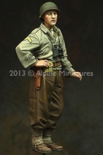 ALPINE MINIATURES 1:35 SET 35154 WWII US 3RD AD "SPEARHEAD"   #1 (1 FIGURE)