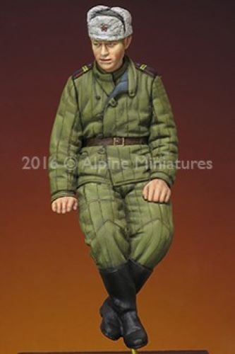 ALPINE MINIATURES 1:35 SET 35215 WWII RUSSIAN TANK CREW (1 FIGURE-2 HEADS)