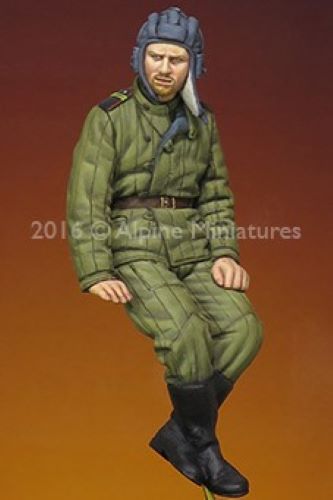 ALPINE MINIATURES 1:35 SET 35215 WWII RUSSIAN TANK CREW (1 FIGURE-2 HEADS)