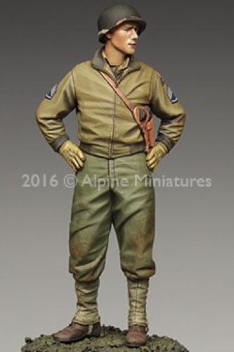 ALPINE MINIATURES 1:35 SET 35218 WWII US 3RD AD STAFF SERGEANT (1 FIGURE)