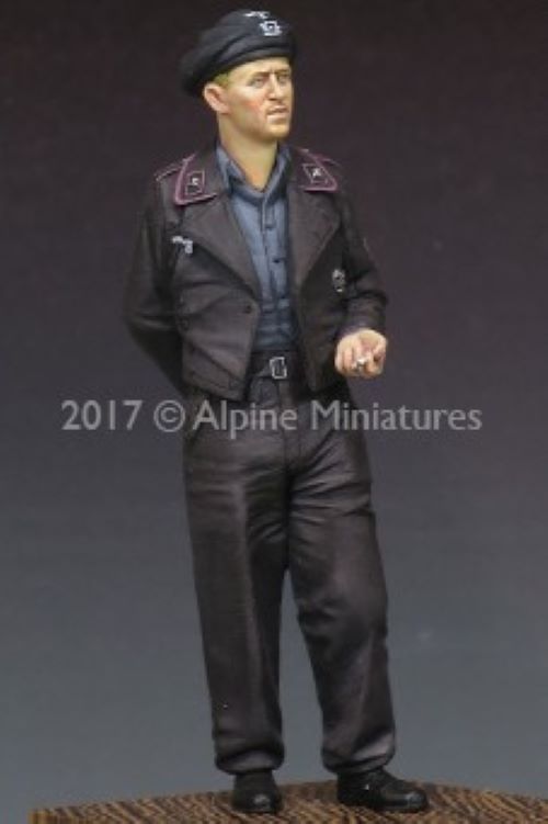 ALPINE MINIATURES 1:35 SET 35227 WWII GERMAN PANZER CREW # 2 (1 FIGURE)