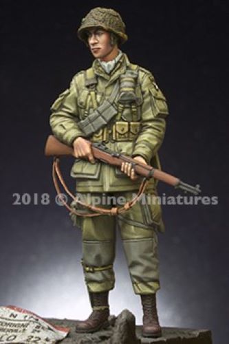 ALPINE MINIATURES 1:35 SET 35251 WWII US 101ST AIRBORNE TROOPER  (1 FIGURE)