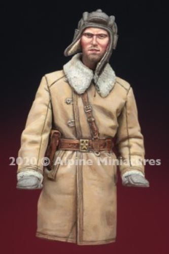 ALPINE MINIATURES 1:35 SET 35282 WWII RUSSIAN TANK COMMANDER #2 (1 FIGURE)