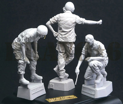 BRAVO *6 35308 VIETNAM WAR U.S. TANK CREW PHOTOETCHED (3 FIGURES)