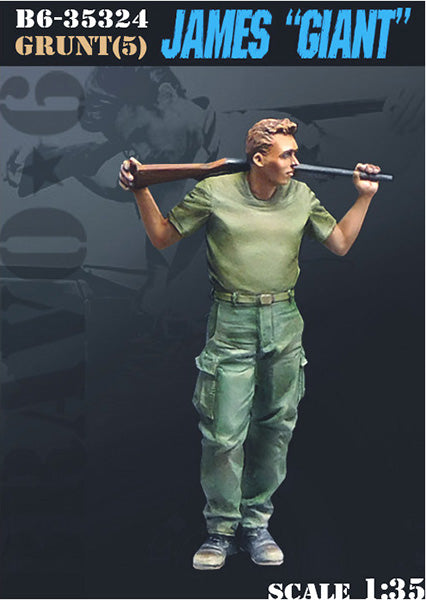 BRAVO *6 35324 VIETNAM WAR U.S. GRUNT (5) JAMES "GIANT"  1:35