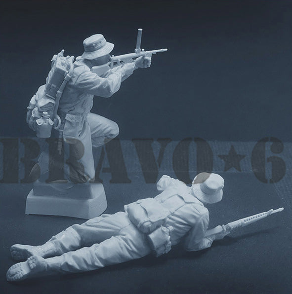 BRAVO *6 35330 VIETNAM WAR ROYAL AUSTRALIAN REGIMENT (RAR) INFANTRY (2) 1:35