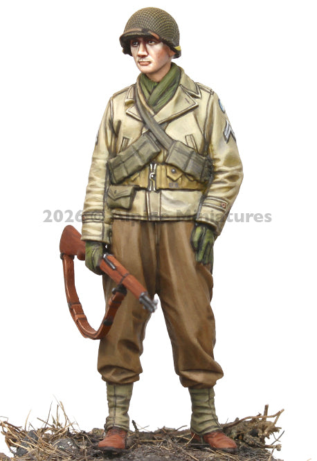 ALPINE MINIATURES 1:35 SET 35333 WWII US INFANTRY CORPORAL (1 FIGURE-2 HEADS)