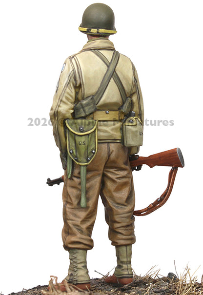 ALPINE MINIATURES 1:35 SET 35333 WWII US INFANTRY CORPORAL (1 FIGURE-2 HEADS)