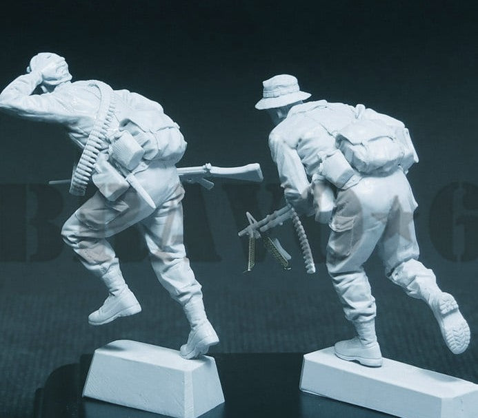 BRAVO *6 35342 VIETNAM WAR RAR INFANTRY (4) "CLOSE FIGHT" (2 FIGURES) 1:35