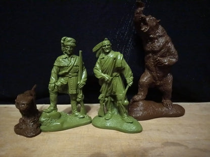 ELASTOWIT & KIT TOY SOLDIERS STORIES OF THE WILD FRONTIER #2 (54 MM) 12 PIECES