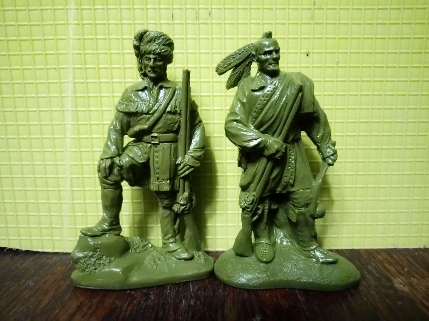 ELASTOWIT & KIT TOY SOLDIERS STORIES OF THE WILD FRONTIER #2 (54 MM) 12 PIECES