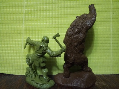 ELASTOWIT & KIT TOY SOLDIERS STORIES OF THE WILD FRONTIER #2 (54 MM) 12 PIECES