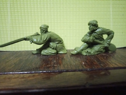 ELASTOWIT & KIT TOY SOLDIERS STORIES OF THE WILD FRONTIER #2 (54 MM) 12 PIECES