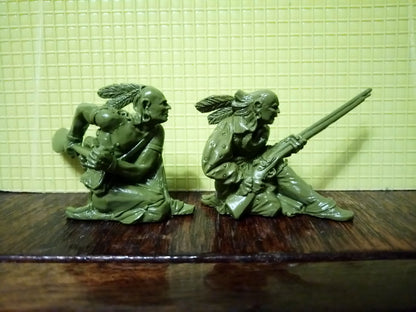 ELASTOWIT & KIT TOY SOLDIERS STORIES OF THE WILD FRONTIER #2 (54 MM) 12 PIECES