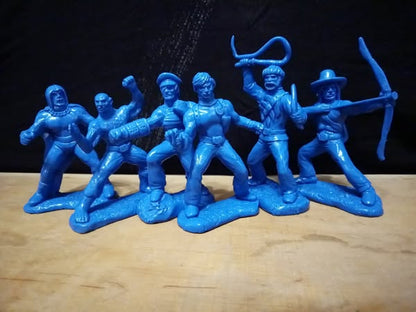 ELASTOWIT NEW 2024 EXCLUSIVE!  1:32 THE P.A.C.K. SUPERHEROES TEAM  (6 FIGURES)