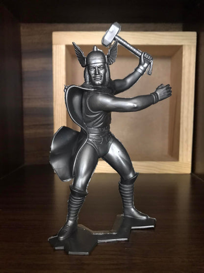 MARX TOYS RECAST 6" MARVEL SUPERHEROES SET (6 FIGURES) GRAY