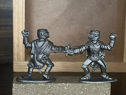 LEYLA & MANURBA RECAST 60 MM (1:30 SCALE)  FOOT KNIGHTS (16 FGURES)