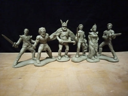 ELASTOWIT NEW ERA RUBBER 54 MM LIMITED SPACE OPERA SET  IV (6 FIGURES)