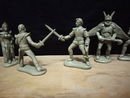 ELASTOWIT NEW ERA RUBBER 54 MM LIMITED SPACE OPERA SET  IV (6 FIGURES)