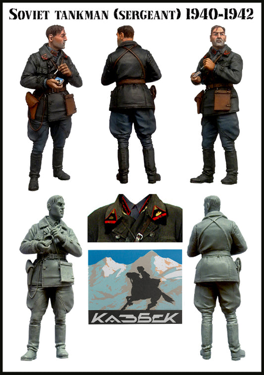 EVOLUTION MINIATURES 1:35 SET EM-35050 WWII SOVIET TANKMAN SERGEANT (1 FIGURE)
