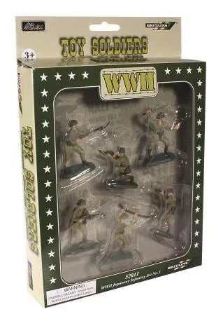 W. BRITAINS TOY SOLDIERS 52011 WWII JAPANESE INFANTRY SET NO.1