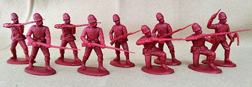 EXPEDITIONARY FORCE 54 ZBR 01-M COLONIAL WARS INFANTRY IN BADGED SUN HELMETS