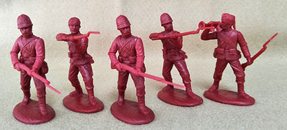 EXPEDITIONARY FORCE 54 ZBR 01-M COLONIAL WARS INFANTRY IN BADGED SUN HELMETS
