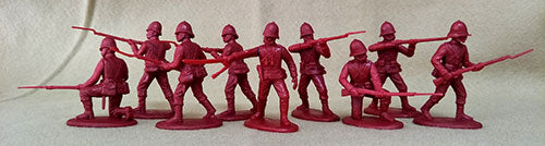 EXPEDITIONARY FORCE 54 ZBR 01-P COLONIAL WARS INFANTRY IN PLAIN SUN HELMETS