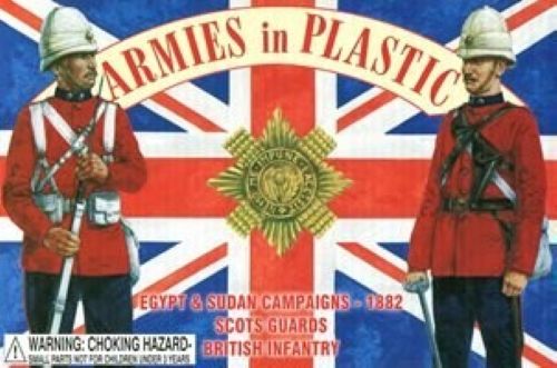 ARMIES IN PLASTIC 5448 AP EGYPT & SUDAN SCOTS GUARDS BRTISH INFANTRY 1882