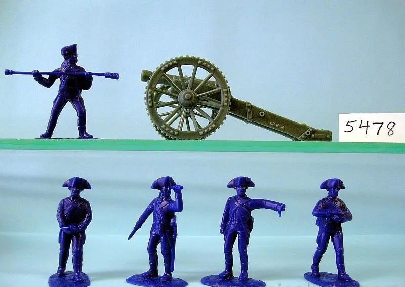 ARMIES IN PLASTIC 5479 AMERICAN REVOLUTION BRITISH ROYAL REGIMENT OF ARTILLERY