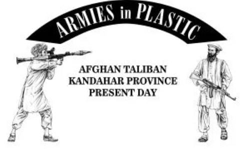 ARMIES IN PLASTIC 5619 AFGHAN TALIBAN KANDAHAR PROVINCE PRESENT DAY (BLACK)