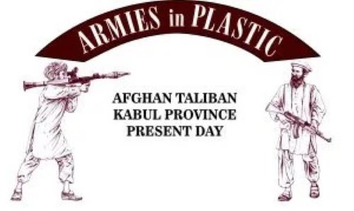 ARMIES IN PLASTIC 5621 AFGHAN TALIBAN KABULPROVINCE PRESENT DAY (CRANBERRY RED)