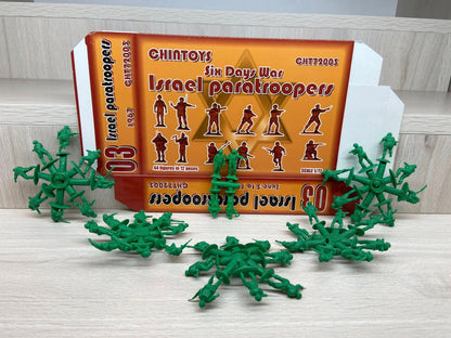 CHINTOYS 1: 72 CHT72003 SIX DAY WAR ISRAEL PARATROOPERS (44 FIGURES/12 POSES)