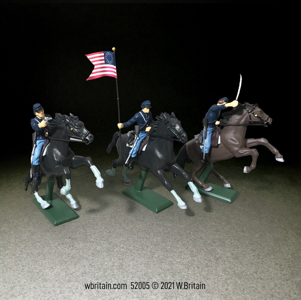 W. BRITAINS TOY SOLDIERS 52005 UNION CAVALRY SET NO. 1